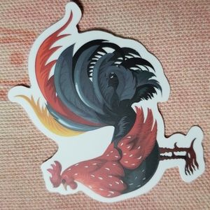 *(F) Chicken Sticker Rooster Sticker Hen Sticker Chicken Coop Farm Chicken Lover